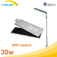 Y-SOLAR 30ワット30ピース電球ソーラーled屋外壁墓街路灯提案オールインワンで電話app-ガーデンライト問屋・仕入れ・卸・卸売り