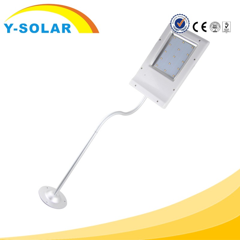 Y-SOLAR SL1-33-A アルミ ハウジング ランプ ソーラー ガーデン ライト 3.5 ワット/屋外15 led ガーデン ライト ce rohs-ガーデンライト問屋・仕入れ・卸・卸売り