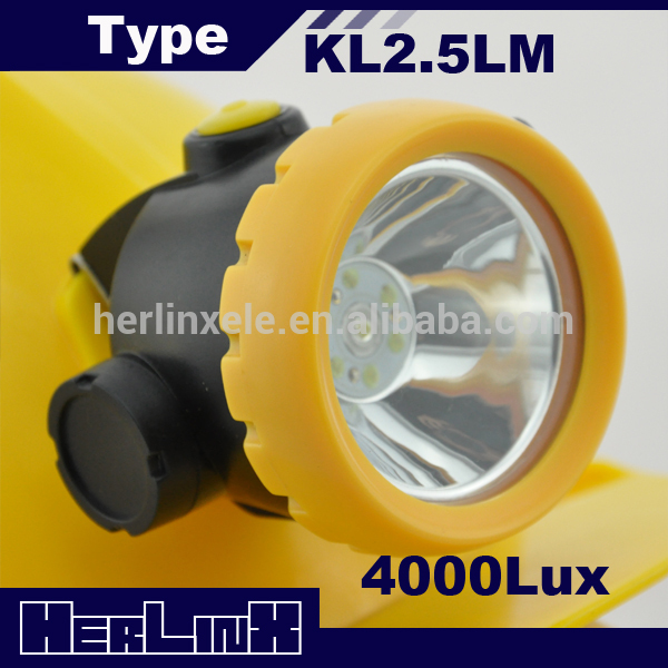 Kl2.5lm2.5ahヘッドキャップ主導の鉱山労働者ランプ-LEDヘッドライト問屋・仕入れ・卸・卸売り
