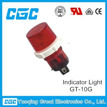 シグナルタワーランプgt-10gのネオン電球赤のインジケーターライト-装置の表示燈問屋・仕入れ・卸・卸売り