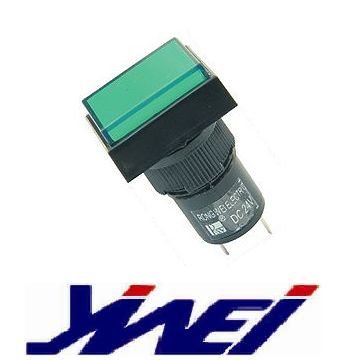 緑色の点灯ボタン12v24v110v220vyw5-506インジケータライト-装置の表示燈問屋・仕入れ・卸・卸売り