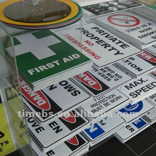 段ボールプラスチック製の安全標識板-信号機問屋・仕入れ・卸・卸売り
