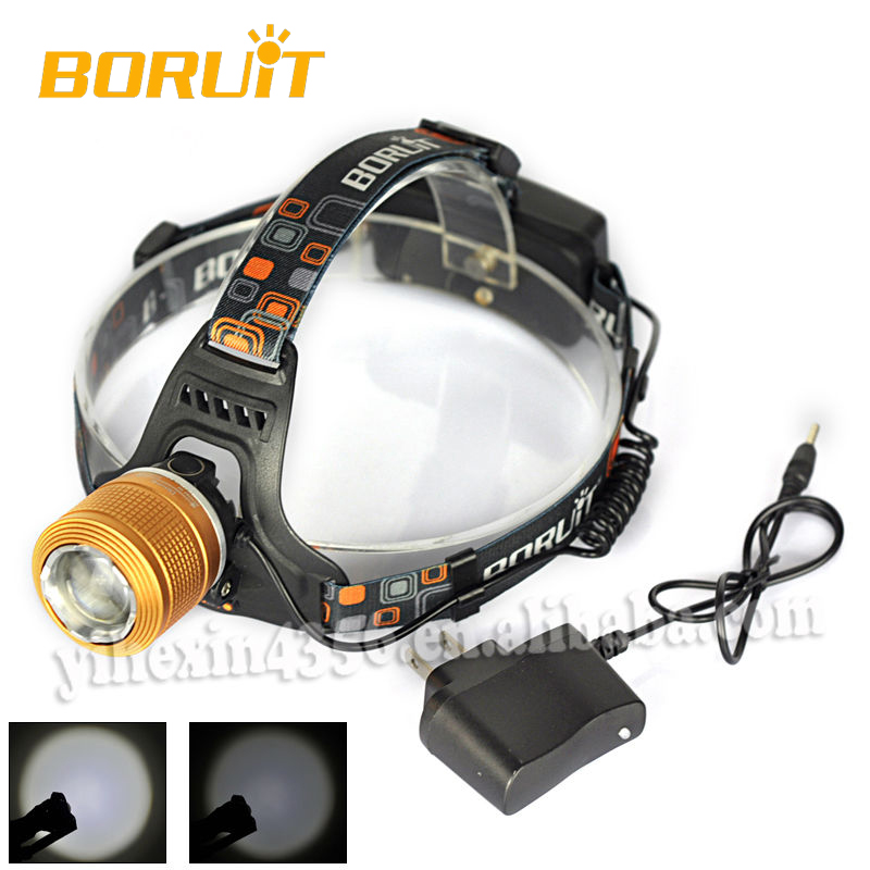 Boruit RJ-2800 cree xm-l t6 ledヘッドライト1600lmズームヘッドledライト-LEDヘッドライト問屋・仕入れ・卸・卸売り