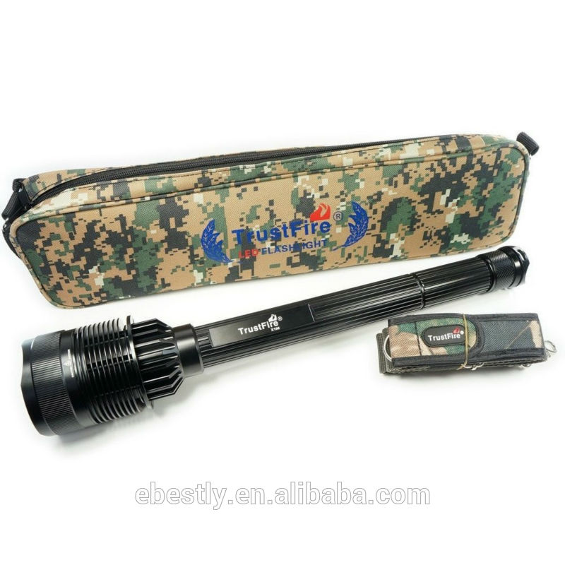 新しいスタイルx1002013trustfirexm-lt67*cree80005mスーパーパワーメモリledルーメン懐中電灯( 3*26650/4*26650)-懐中電灯、トーチ問屋・仕入れ・卸・卸売り