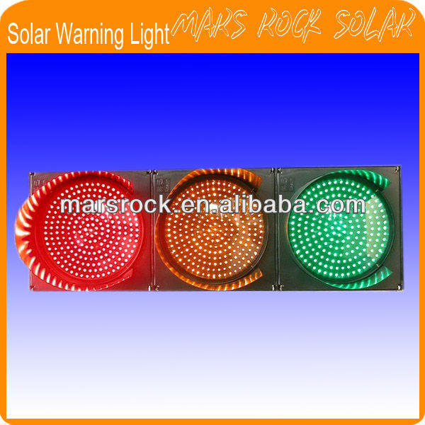 ソーラーパネルトラフィック点滅警告灯道路( red+yellow+green)-信号機問屋・仕入れ・卸・卸売り