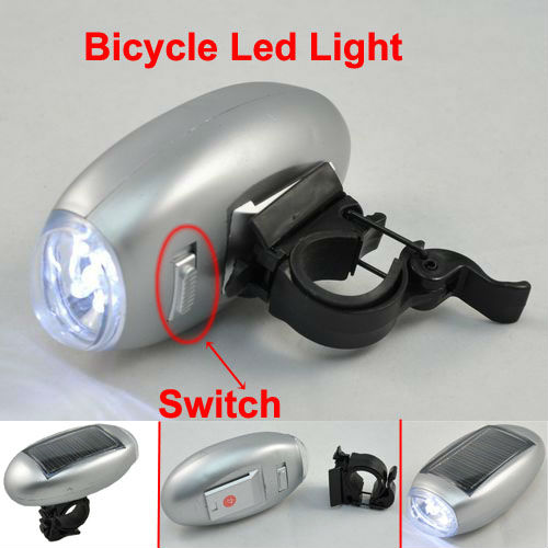 新しいledソーラーパワーサイクリング自転車バイクリアテールランプ光クランプ付き-非常灯問屋・仕入れ・卸・卸売り