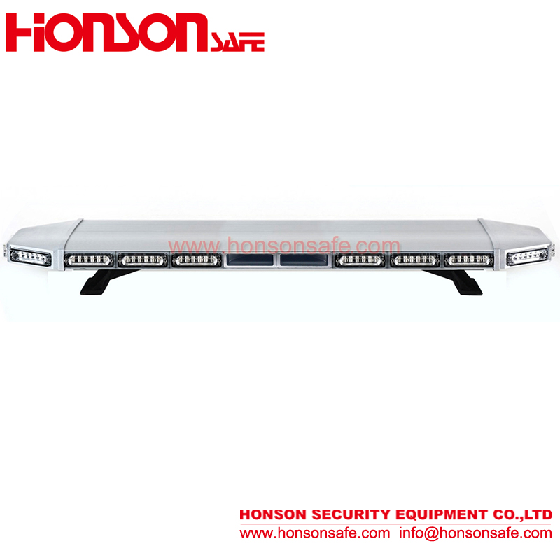 48 "led警告ライト バー黒アルミ合金で 100 ワット スピーカー と siren-HS6140-信号機問屋・仕入れ・卸・卸売り