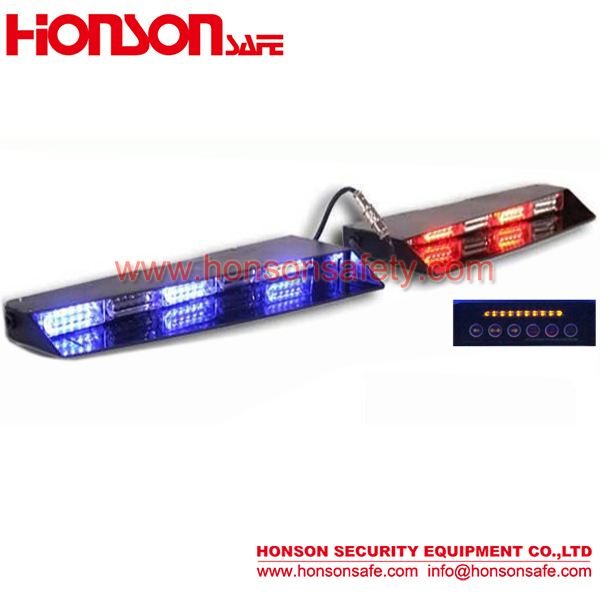 Ledストロボダッシュデッキ緊急バイザーライト/風防サクションカップマウント警告ライトバーHV-610-信号機問屋・仕入れ・卸・卸売り
