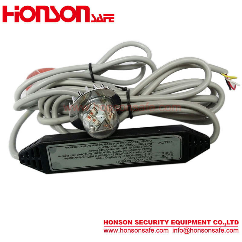 3 ワット led アンバー レッド緊急ストロボ警告ライト隠れ家ライト HA-93-信号機問屋・仕入れ・卸・卸売り
