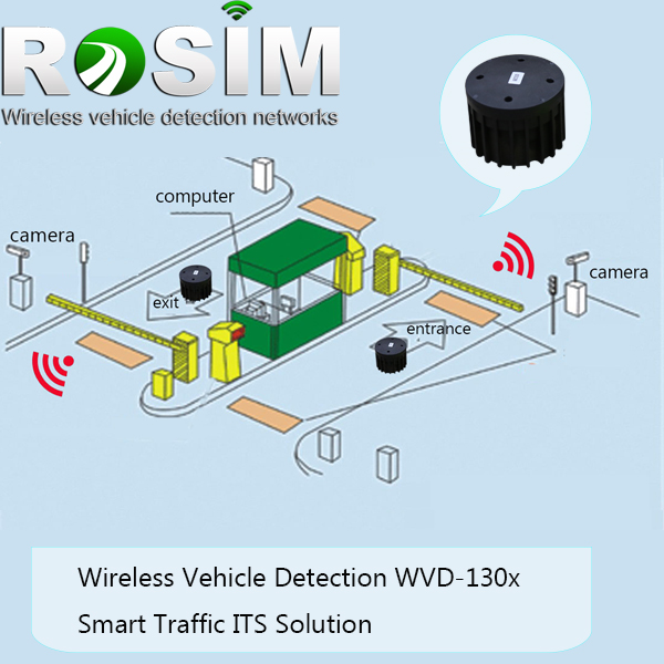 Rosimインテリジェント交通システム交通カウンターでワイヤレス車両検知センサー-信号機問屋・仕入れ・卸・卸売り