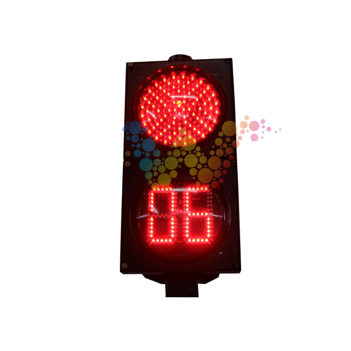 深セン工場高明るい8インチled赤緑トラフィックライトでカウントダウンタイマー用販売-信号機問屋・仕入れ・卸・卸売り