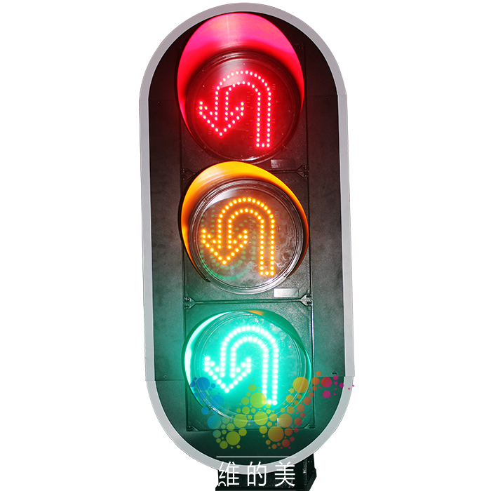 道路安全300ミリメートル赤緑黄led点滅ライト新しいターニング交通光メーカー-信号機問屋・仕入れ・卸・卸売り