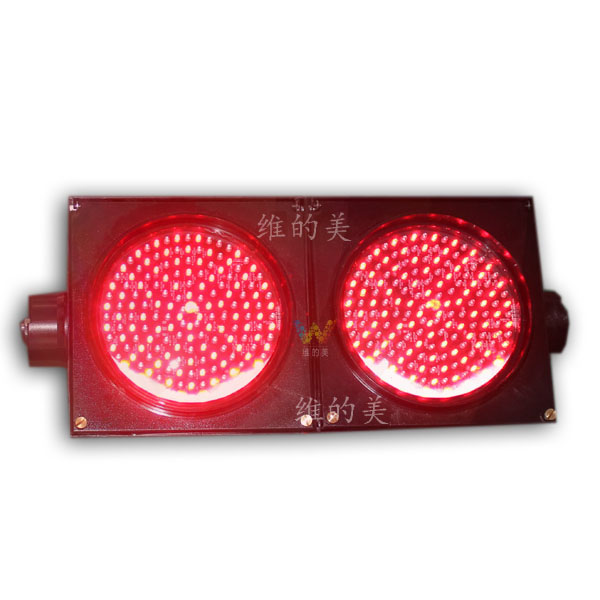 Wdm工場ユニークなデザイン赤黄色点滅ライト高輝度led交通信号光-信号機問屋・仕入れ・卸・卸売り
