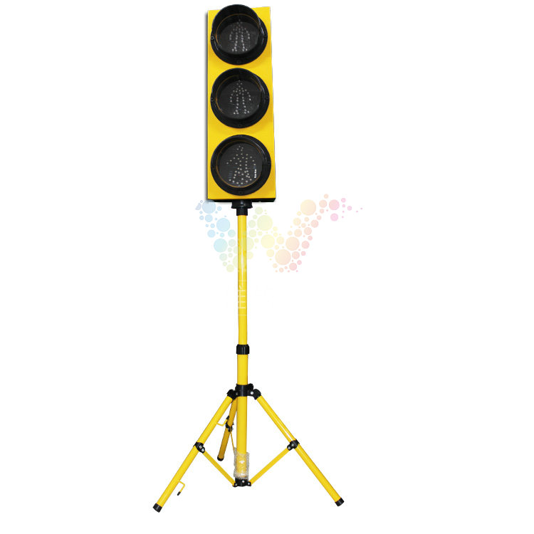 新しい125ミリメートルリモコンで音声指導ポータブル交通ライトポール-信号機問屋・仕入れ・卸・卸売り