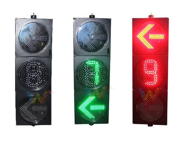 クロスロード400ミリメートルトラフィックライトカウントダウンタイマーled矢印信号交通光販売-信号機問屋・仕入れ・卸・卸売り