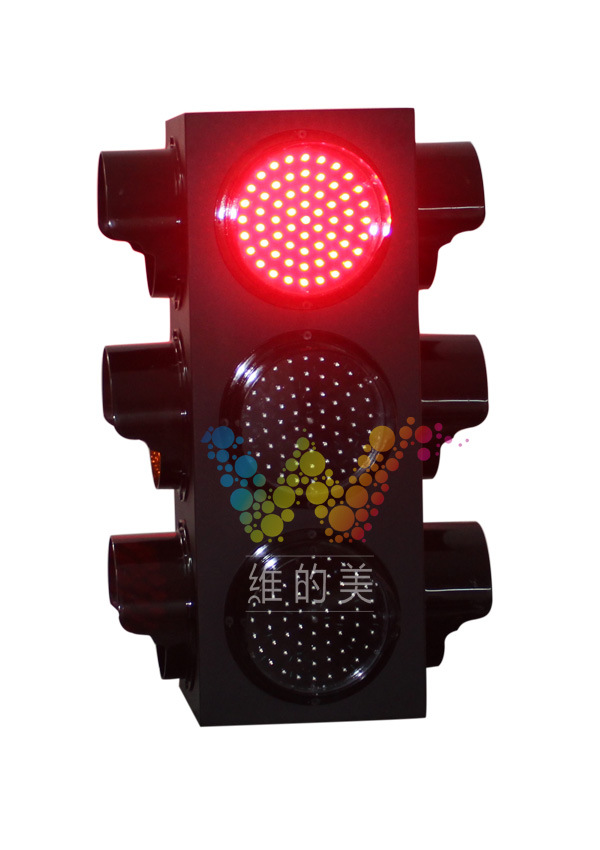 四側面高明るいled交通信号光200ミリメートル道路安全ライト用販売-信号機問屋・仕入れ・卸・卸売り