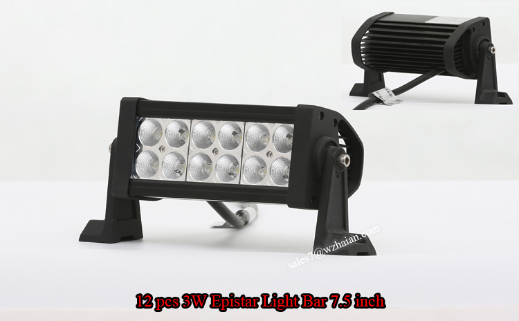 36ワット洪水led offroadライトバー/デュアル行ledエピスター工場ライトバーHAIAN-B36F-信号機問屋・仕入れ・卸・卸売り