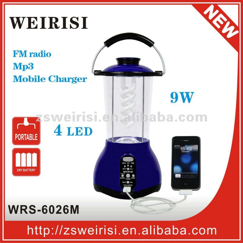 多機能LEDの乾電池のランタン(WRS-6026M)-プールはつく問屋・仕入れ・卸・卸売り