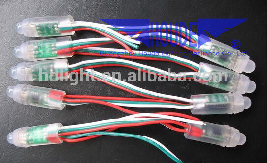 Led広告12ミリメートル5ボルト0.3ワットピクセルled ledストリングライト2811/1903/6803ic-広告はつく問屋・仕入れ・卸・卸売り