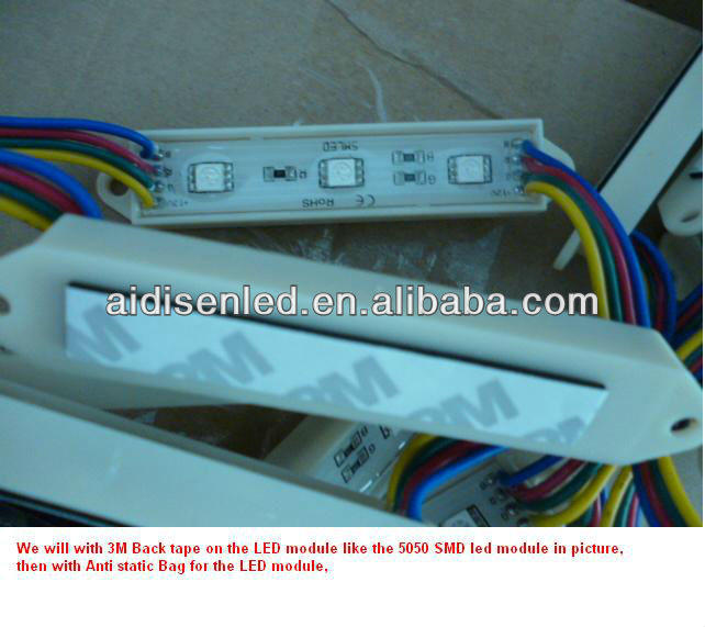 超高輝度ledrgbモジュールライトボックス用( smd5050、 防水、 dc12v)-広告はつく問屋・仕入れ・卸・卸売り
