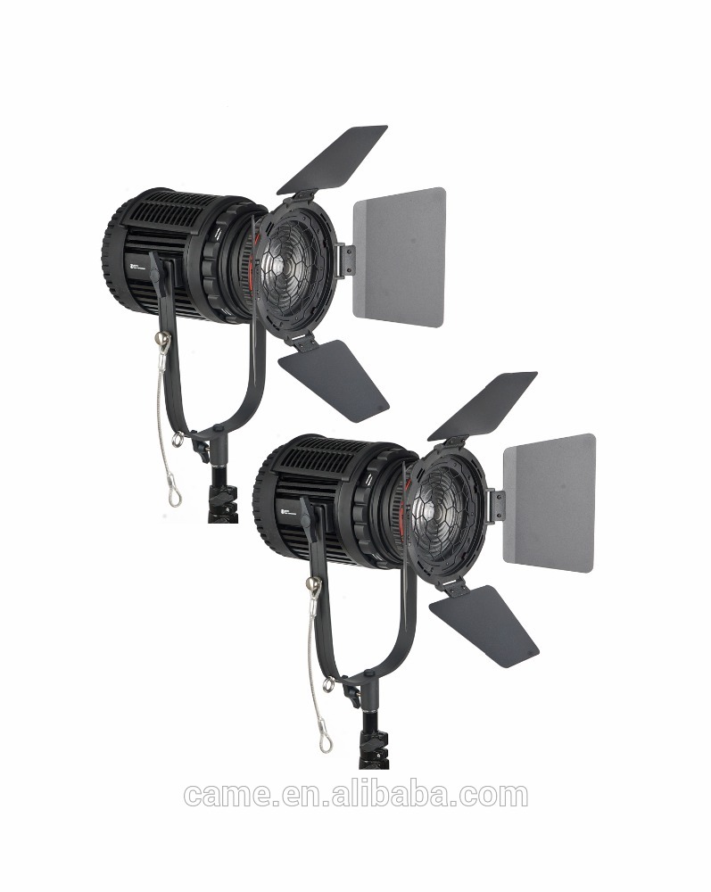 2ピースキット100ワットledフレネルfocusableのビデオ光デイライト5600 k-ビデオライト問屋・仕入れ・卸・卸売り