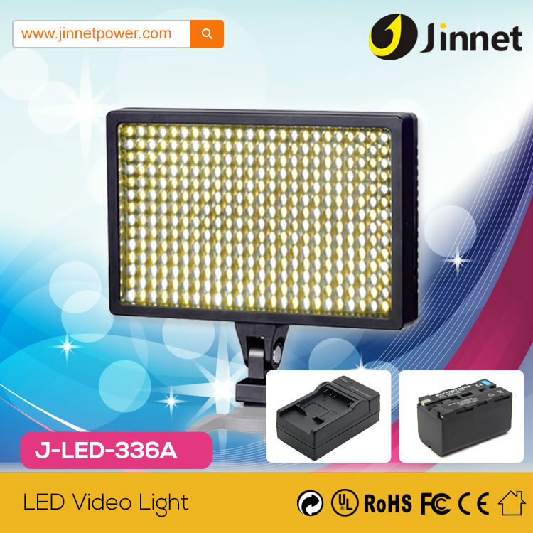 中国のサプライヤーled-336aホットシューコネクタ付きビデオライトデザインホールセール-ビデオライト問屋・仕入れ・卸・卸売り