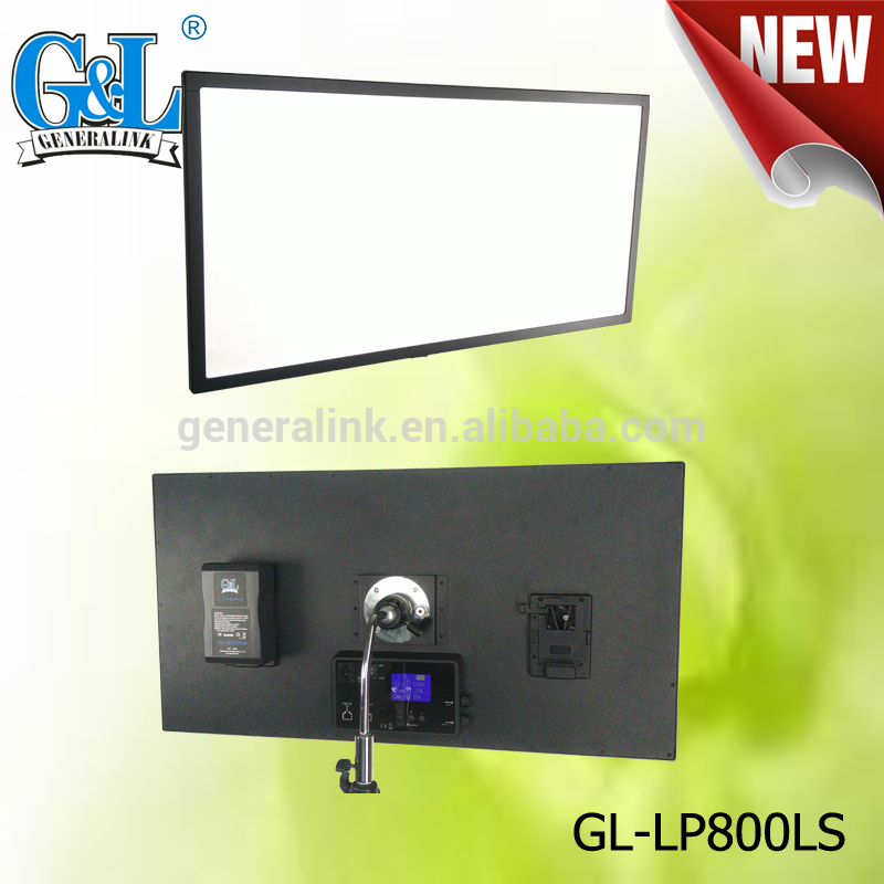 バッテリ駆動ledビデオパネルソフトライト用写真撮影撮影GL-LP800LS-ビデオライト問屋・仕入れ・卸・卸売り