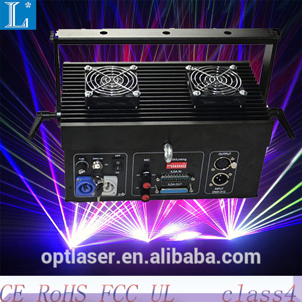 Optlaserレーザーショーシステムdj照明3ワットrgbロゴプロジェクターデバイス用広告。-レーザー光線問屋・仕入れ・卸・卸売り