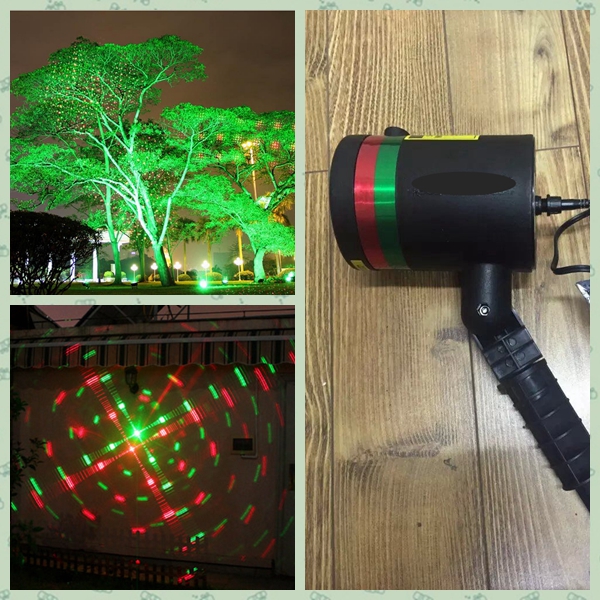 ミニガーデンクリスマス装飾ライトマルチレッドグリーンカラーレーザー光プロジェクター簡単ポータブル-レーザー光線問屋・仕入れ・卸・卸売り