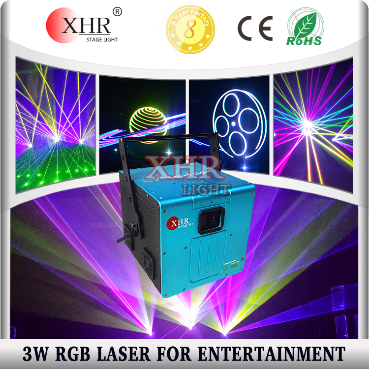 ディスコdj機器中国3000メガワット3ワットrgbレーザー光プロジェクター用クリスマス-レーザー光線問屋・仕入れ・卸・卸売り