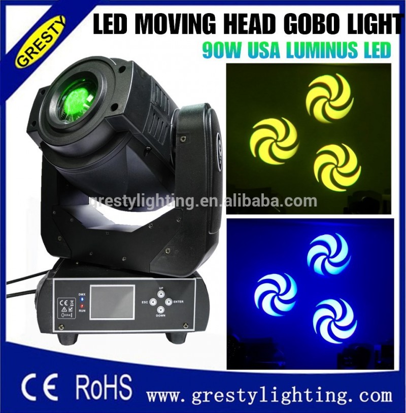 ハイパワーdmx 512プロジェクター90ワットスポット移動ヘッドライトled-移動ヘッドライト問屋・仕入れ・卸・卸売り
