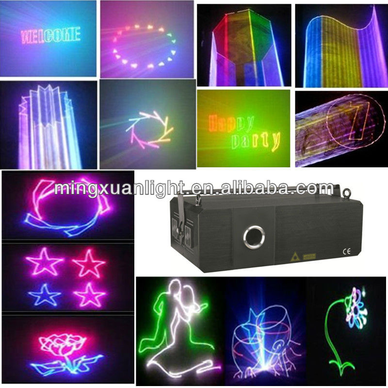 美しい虹1000mwrgbアニメーションのレーザー光-レーザー光線問屋・仕入れ・卸・卸売り