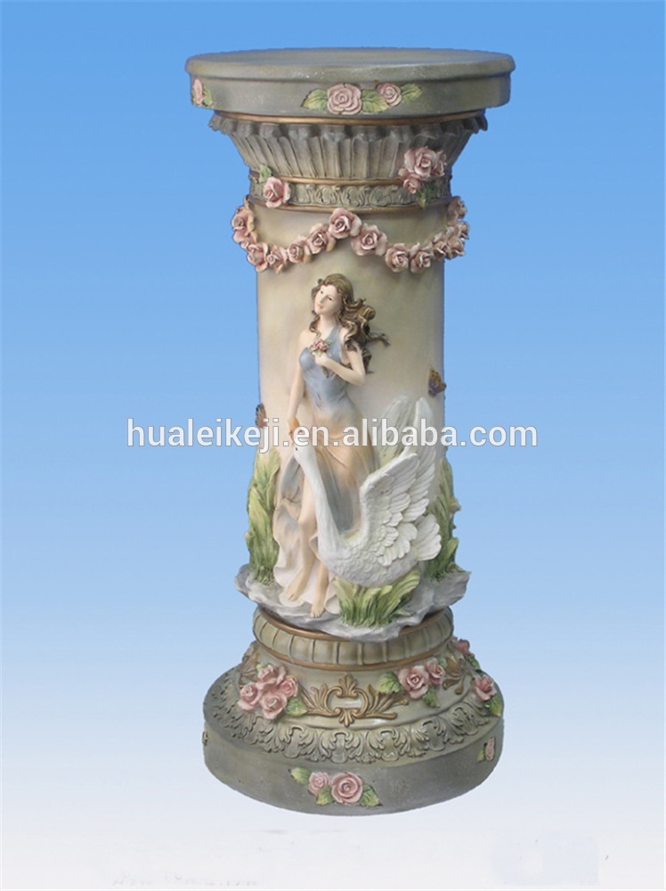 ヨーロッパローマ彫刻フロアランプクリエイティブ工芸天使噴水ランプ実用ガール-フロアスタンド問屋・仕入れ・卸・卸売り