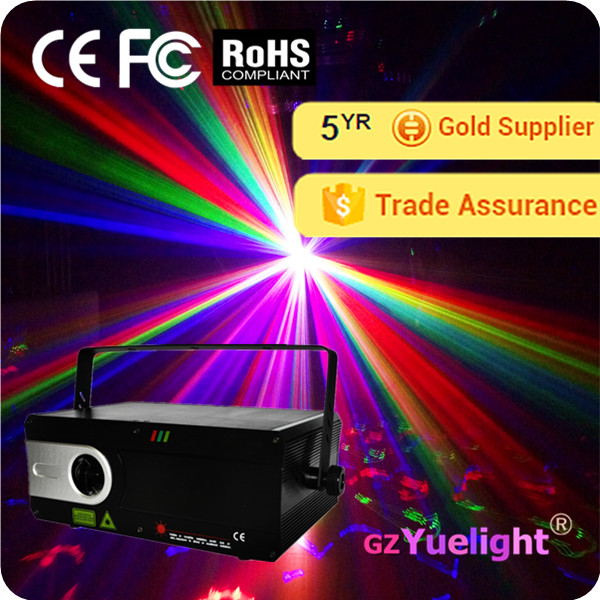 Yuelight 1 ワット rgb フル カラー アニメーション レーザー ショー光プロジェクター システム-問屋・仕入れ・卸・卸売り
