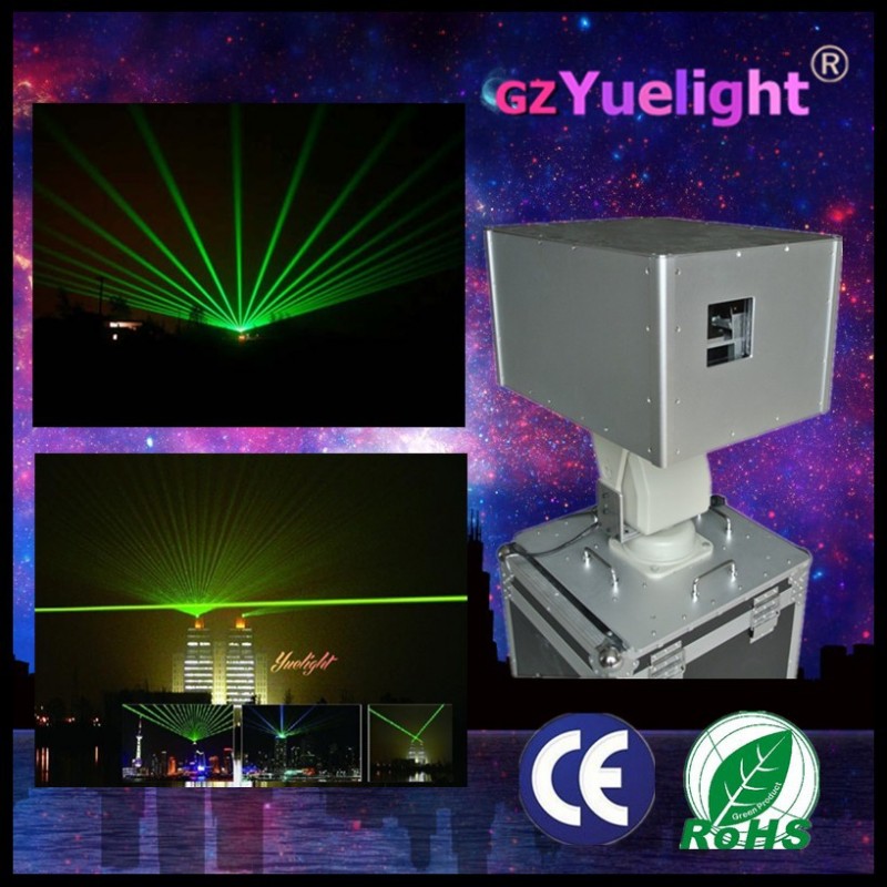 屋外レーザープロジェクターyuelight10w緑色cerohs指令と-レーザー光線問屋・仕入れ・卸・卸売り