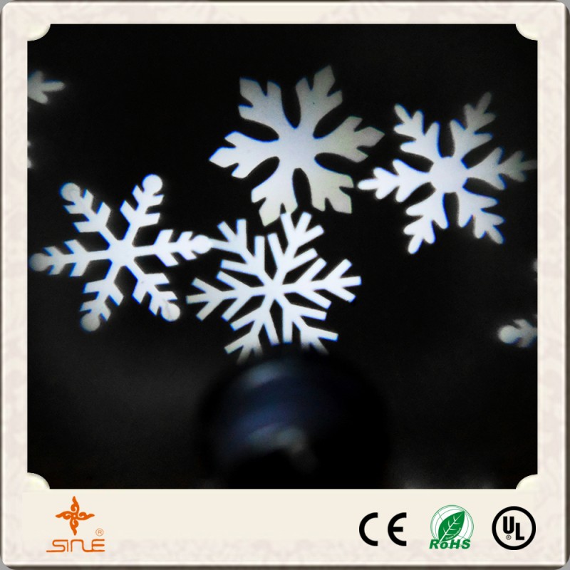 Led防水プラスチックキラキラ白い雪ランプ屋外gardenlターンレーザー光投影ランプ-レーザー光線問屋・仕入れ・卸・卸売り