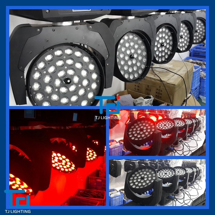 36*15ワットledヘッドライトウォッシュを移動するrgbwa uv ledステージウォッシュライト-移動ヘッドライト問屋・仕入れ・卸・卸売り