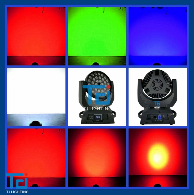 ステージライト効果36 × 18ワットズームledヘッドライトウォッシュを移動する移動ヘッド-移動ヘッドライト問屋・仕入れ・卸・卸売り