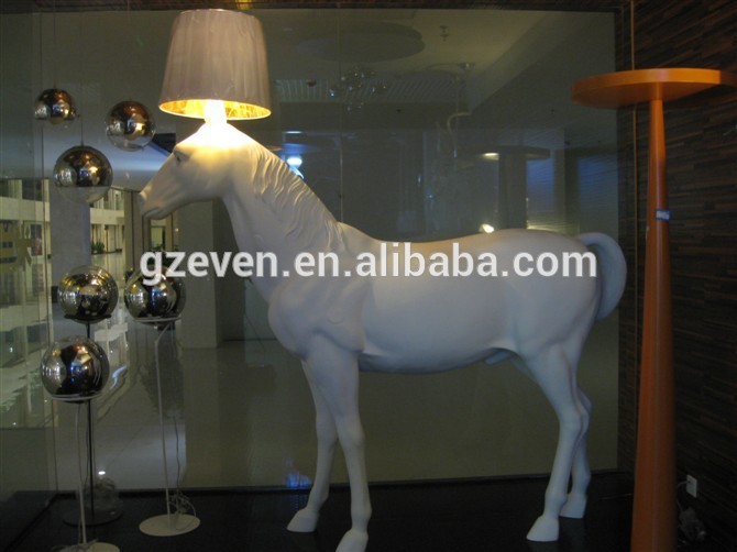 工場卸売現代の ファッション moooi馬動物ランプ halfaway フロア ランプ プロジェクト光-フロアスタンド問屋・仕入れ・卸・卸売り