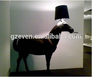 樹脂現代の馬床ランプ ヘッドライト クリエイティブ人格大ライトロビーホールベッドルーム ランタン装飾照明-フロアスタンド問屋・仕入れ・卸・卸売り