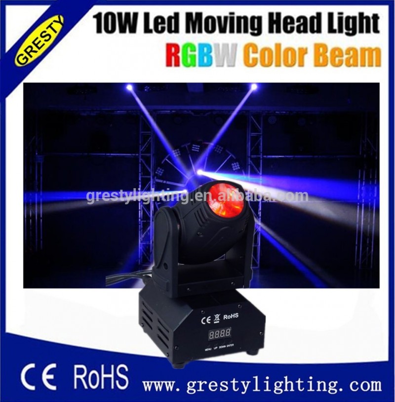 工場価格10ワットdmx512ホワイトled移動ヘッド洗浄ビームライトdjディスコ-問屋・仕入れ・卸・卸売り