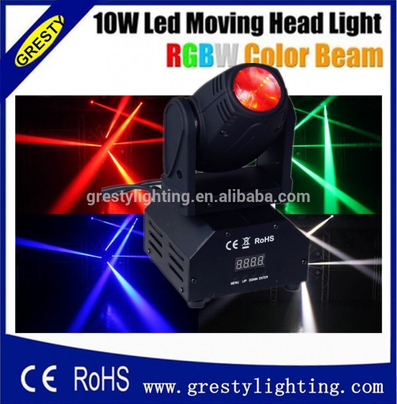 高ルーメン10ワットミニfx ledスポットリモコンパンチルト移動ヘッドビーム-問屋・仕入れ・卸・卸売り