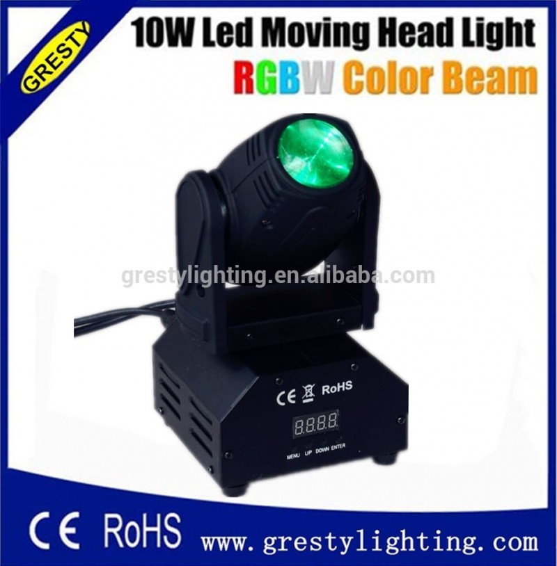 スーパー効果10ワットの4in1 rgbw白色ledヘッド移動ビームステージライト-移動ヘッドライト問屋・仕入れ・卸・卸売り