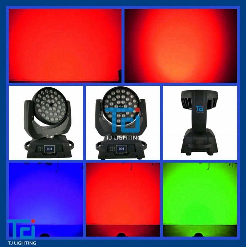洗浄と ズーム 36 × 10 ワット led ムービングヘッドライト rgbw 4in1 led舞台照明-問屋・仕入れ・卸・卸売り