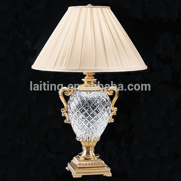 アンティーク真鍮のテーブルランプ、 インドのスタンディングlamp2270-テーブルランプ、読書灯問屋・仕入れ・卸・卸売り