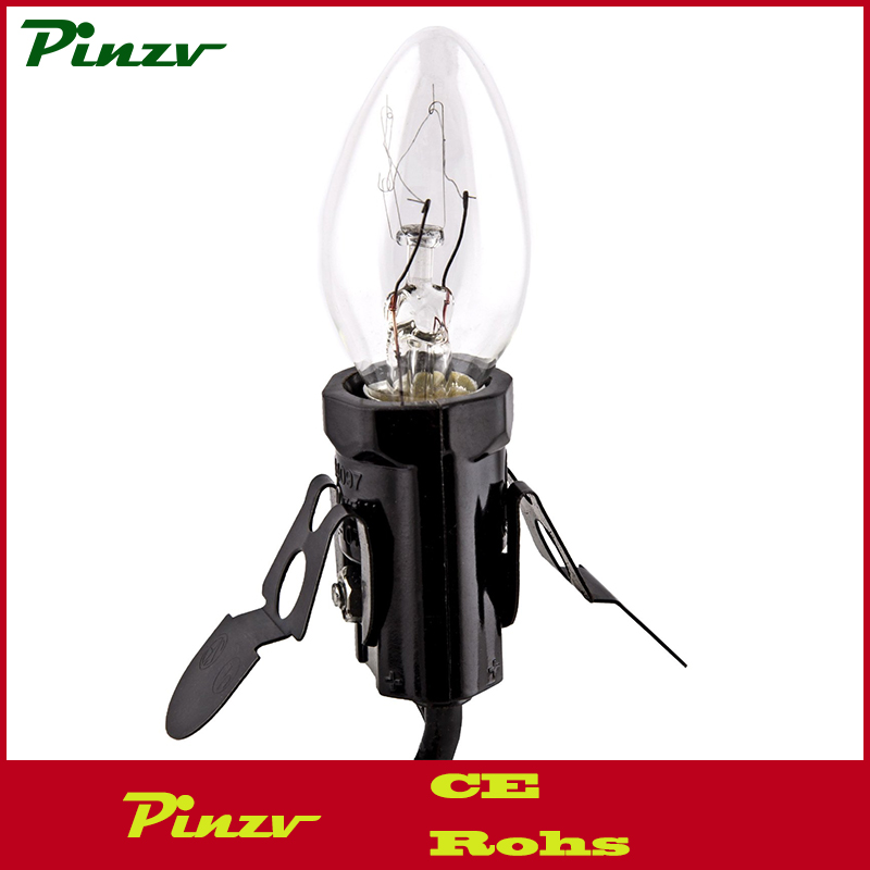25ワット管状電球用ヒマラヤ塩ランプ(パッケージの6電球)のはめあいe12ソケット-テーブルランプ、読書灯問屋・仕入れ・卸・卸売り