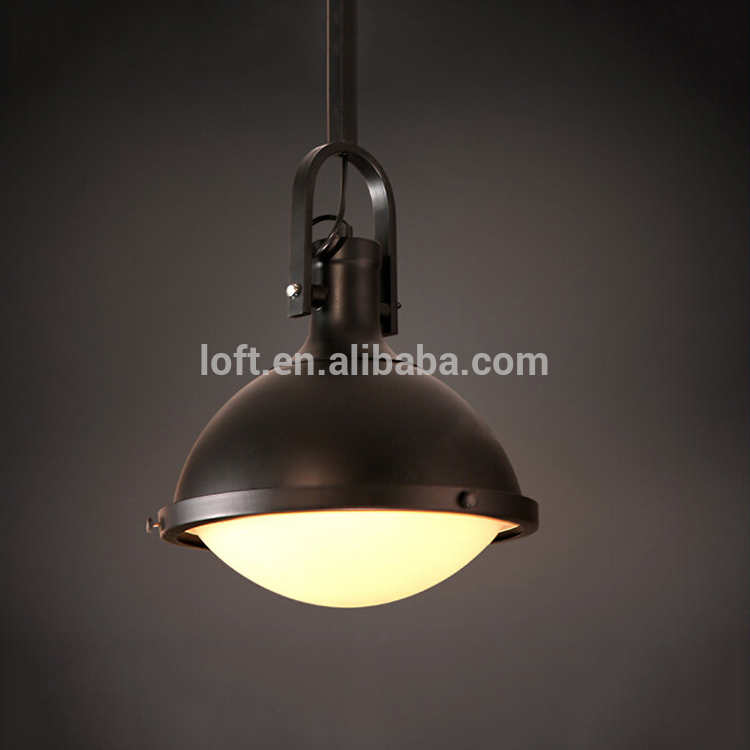 3ヘッド屋内工業スタイルsemisphericalマットガラスペンダントランプe27 led/フィラメント電球-シャンデリア、ペンダントライト問屋・仕入れ・卸・卸売り