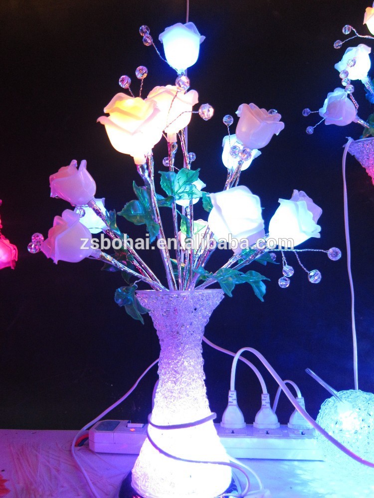 熱い販売のための結婚式の装飾の花瓶の光を導いた-パーティー、祭り用照明問屋・仕入れ・卸・卸売り