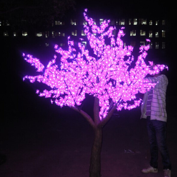 Ce/rohs人工装飾屋外シミュレーションled桜の木ライト-パーティー、祭り用照明問屋・仕入れ・卸・卸売り