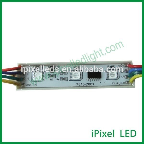 防水smdチップ12v3ws2801デジタルピクセルledモジュール5050記号ボックスの-LEDモジュール問屋・仕入れ・卸・卸売り